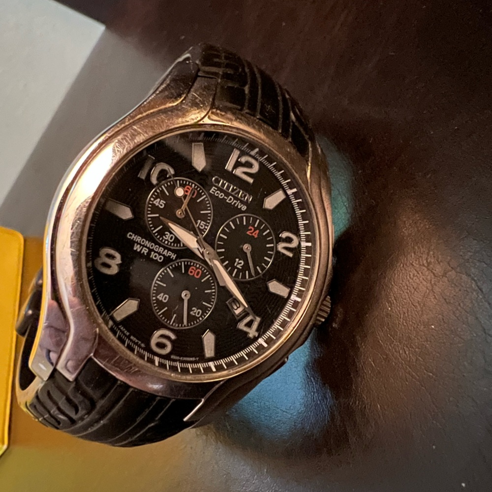 Citizen Eco-drive watch with band